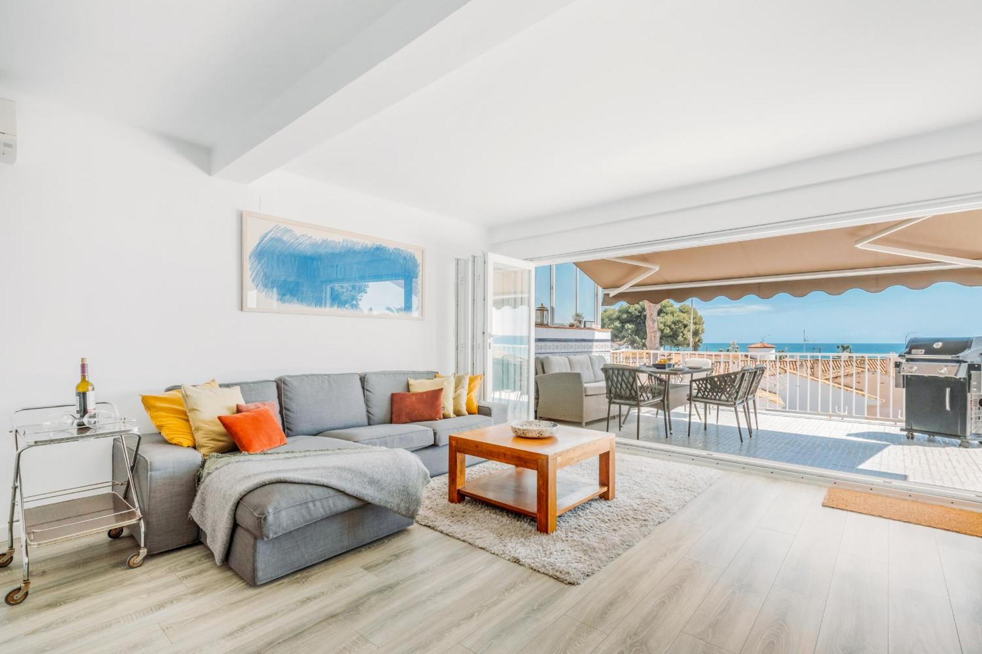 Beach Apartment In Malaga Benajarafe Exteriör bild